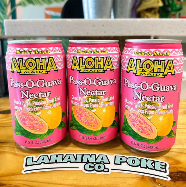 Passion Fruit Guava Nectar.
