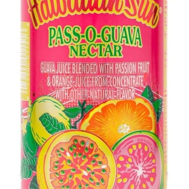 Passion Fruit Guava Nectar.