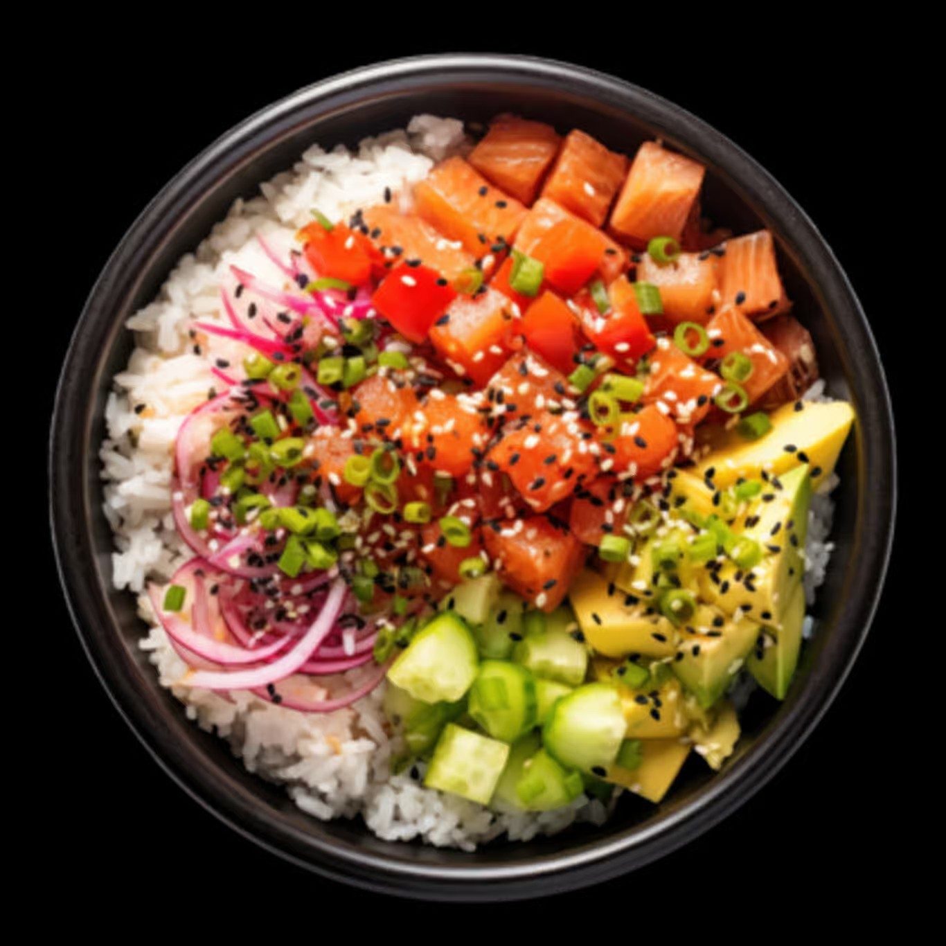 Build Your Own Poke Bowl.