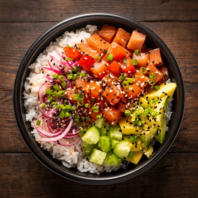Build Your Own Poke Bowl.